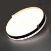 Настенно-потолочный светодиодный светильник Sonex Pale Olidi Black 7647/CL